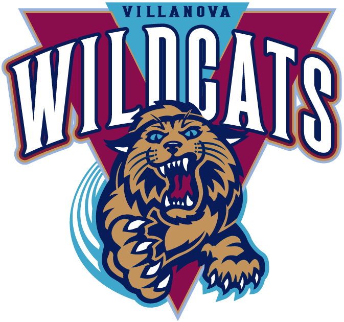 Villanova Wildcats 1996-2003 Primary Logo iron on transfers for T-shirts